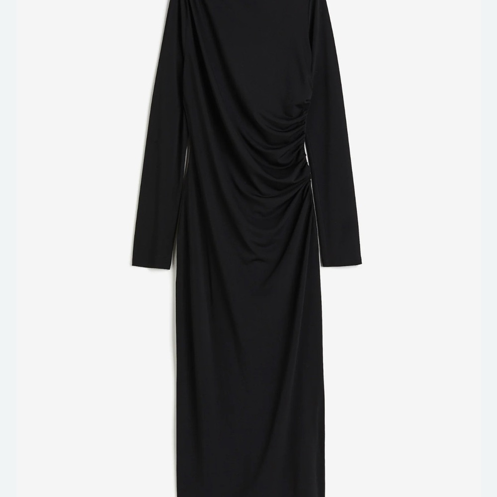 H&M Draped Jersey Dress NWOT